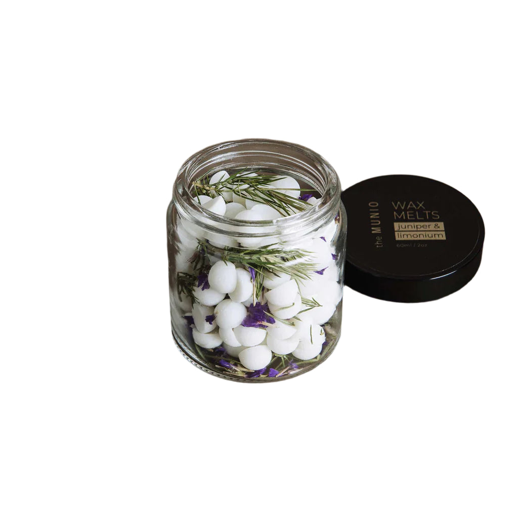 Juniper Limonium Soy Wax Melts In Glass Votive 60ml