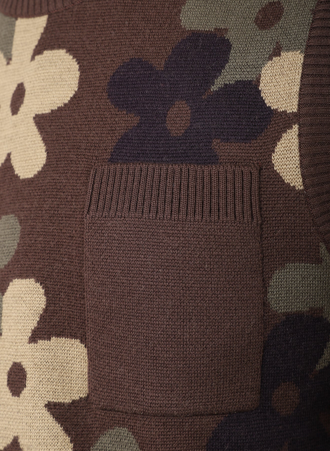 MANISH KNITTED VEST WITH PATCH POCKET