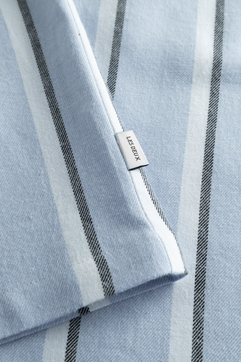 Summer Sky White Lawson Stripe Short Sleeve Shirt