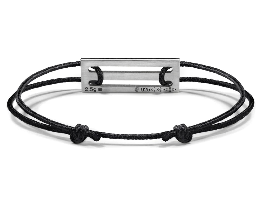 2.5g Cord Bracelet with Blue Lacquer