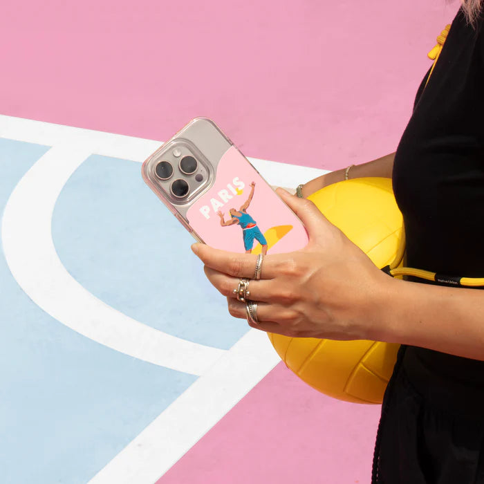 Re Clear Case For iPhone 15 Volley Edition