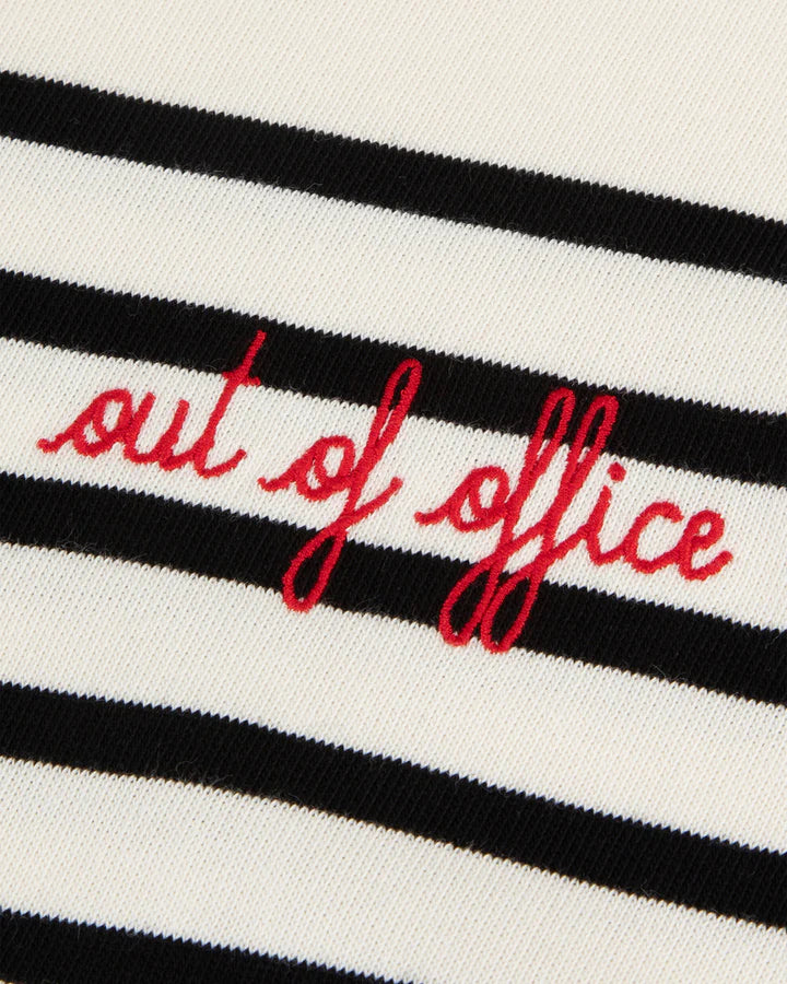 Out Of Office Organic Cotton Long Sleeve T-Shirt