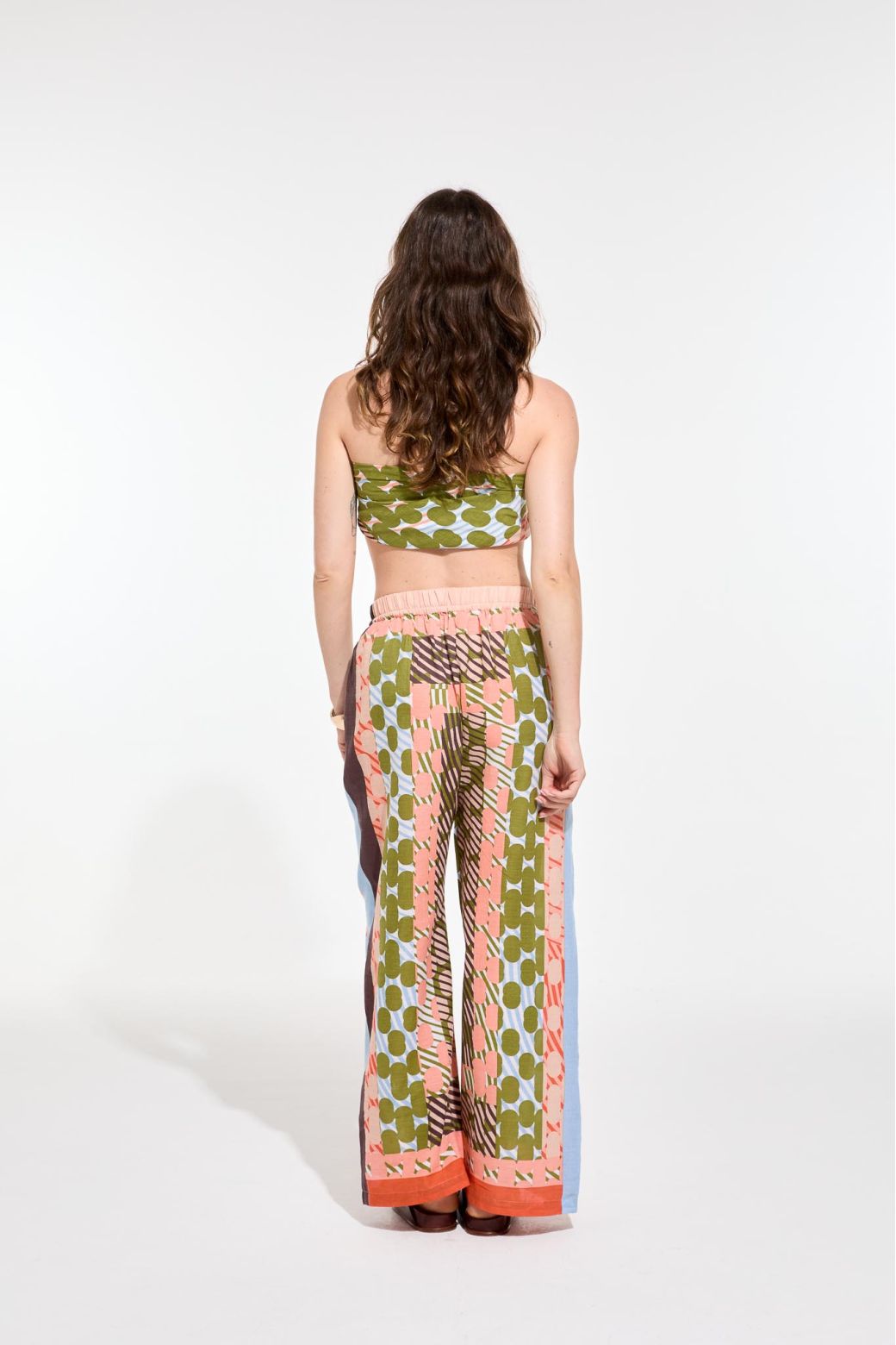 109 - Rose Khaki Max Pollen Pants