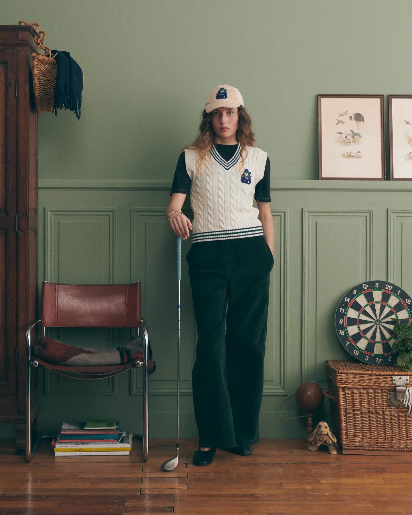 Mithouard Wool Patch Croco