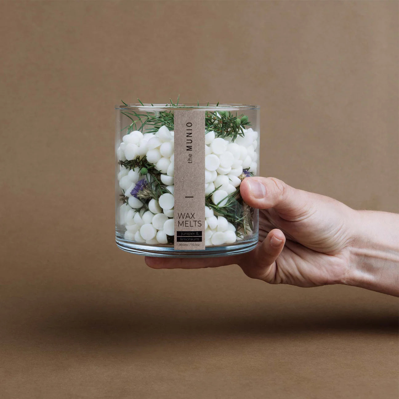 Juniper Limonium Soy Wax Melts In Glass Votive