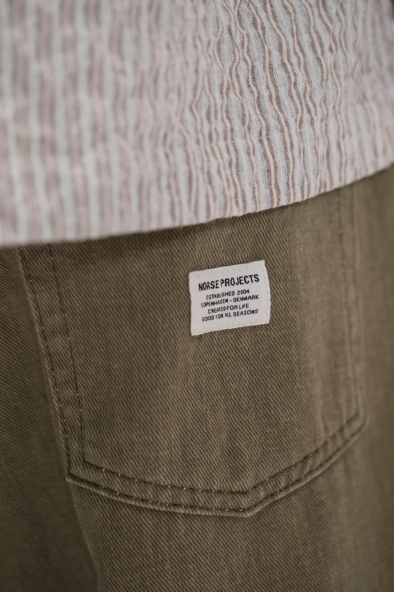 Korshavn Relaxed 5 Pocket Resist Dyed Twill Short