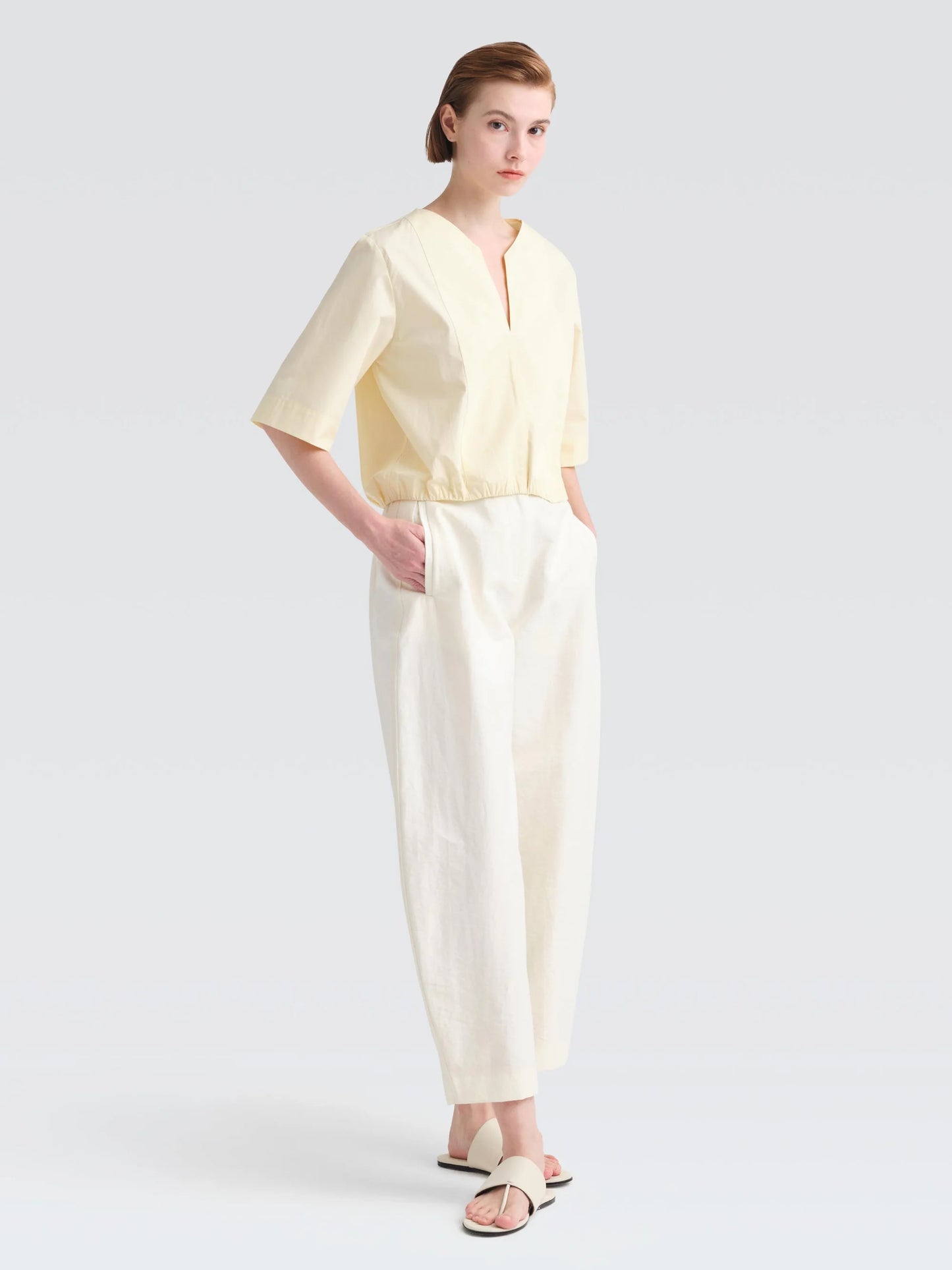 Organic Cotton Poplin "Maisie" Top