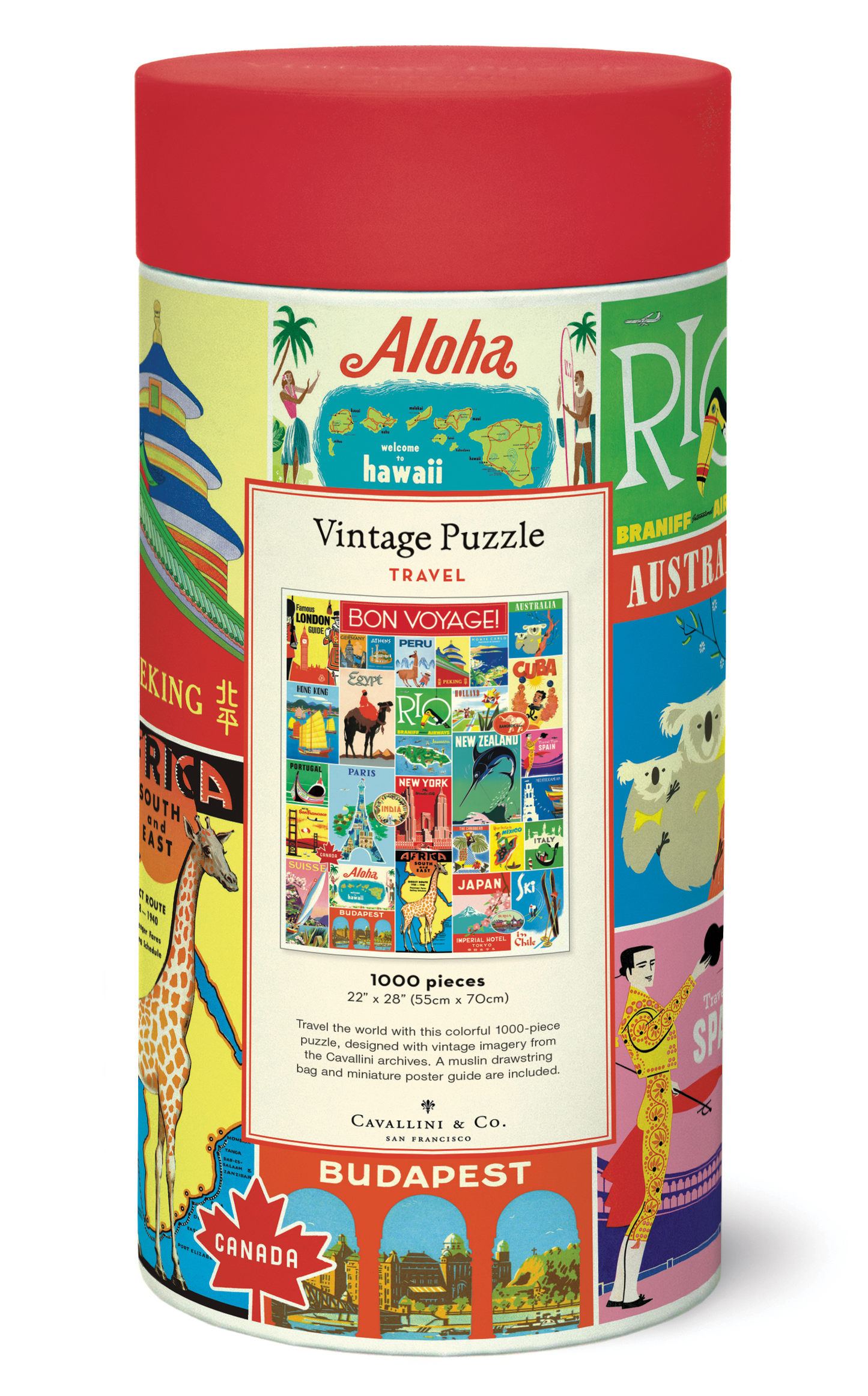 1000pcs Puzzle - Vintage Travel