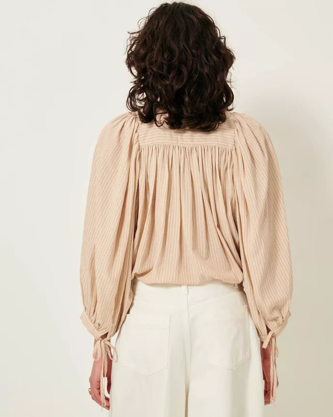 Puff Sleeves Dali Long Sleeve Shirt