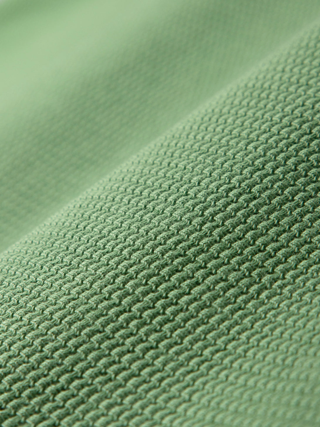 Baseile Waffle Tee Basil Green