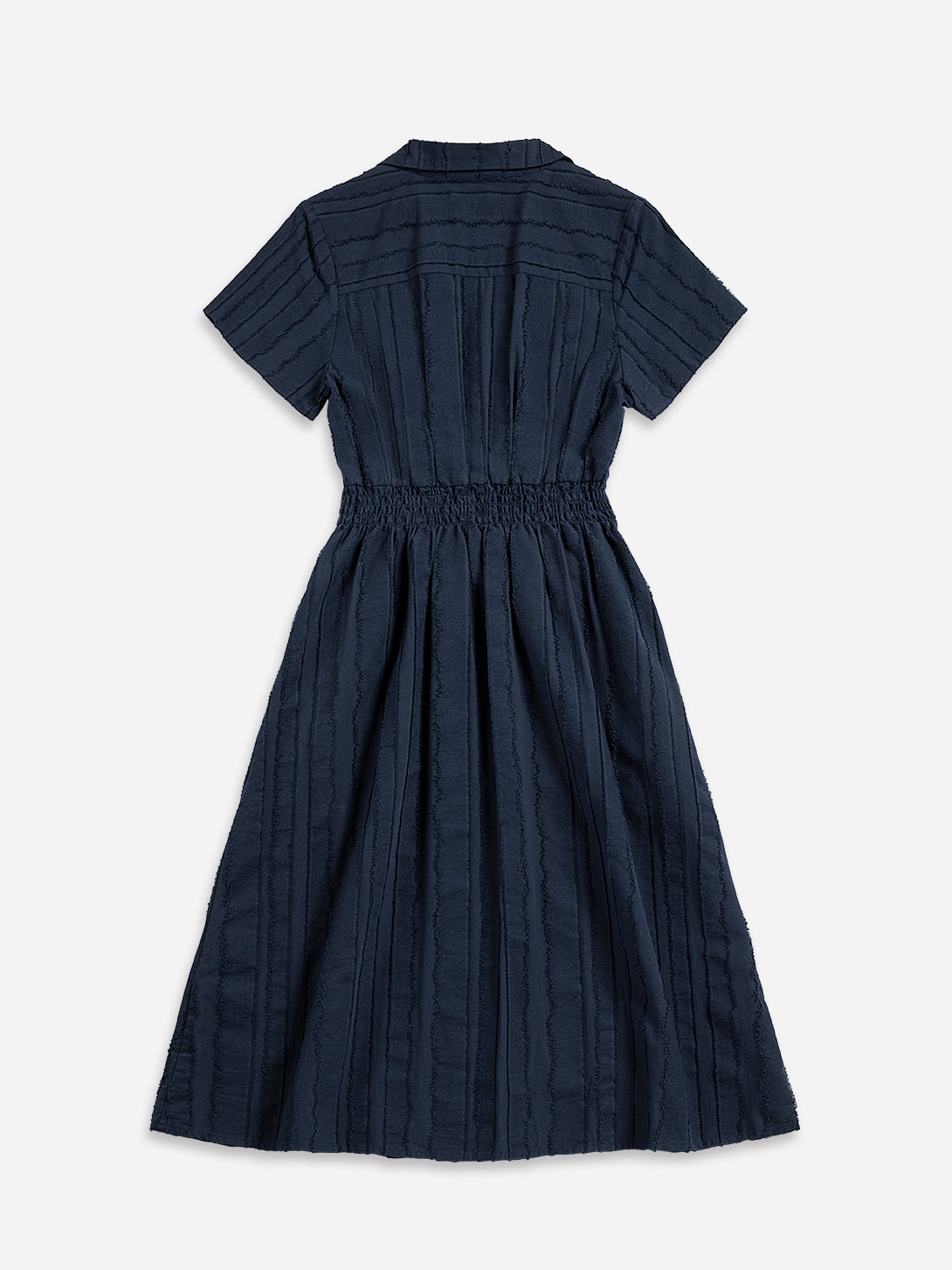 Textured Striped Dress