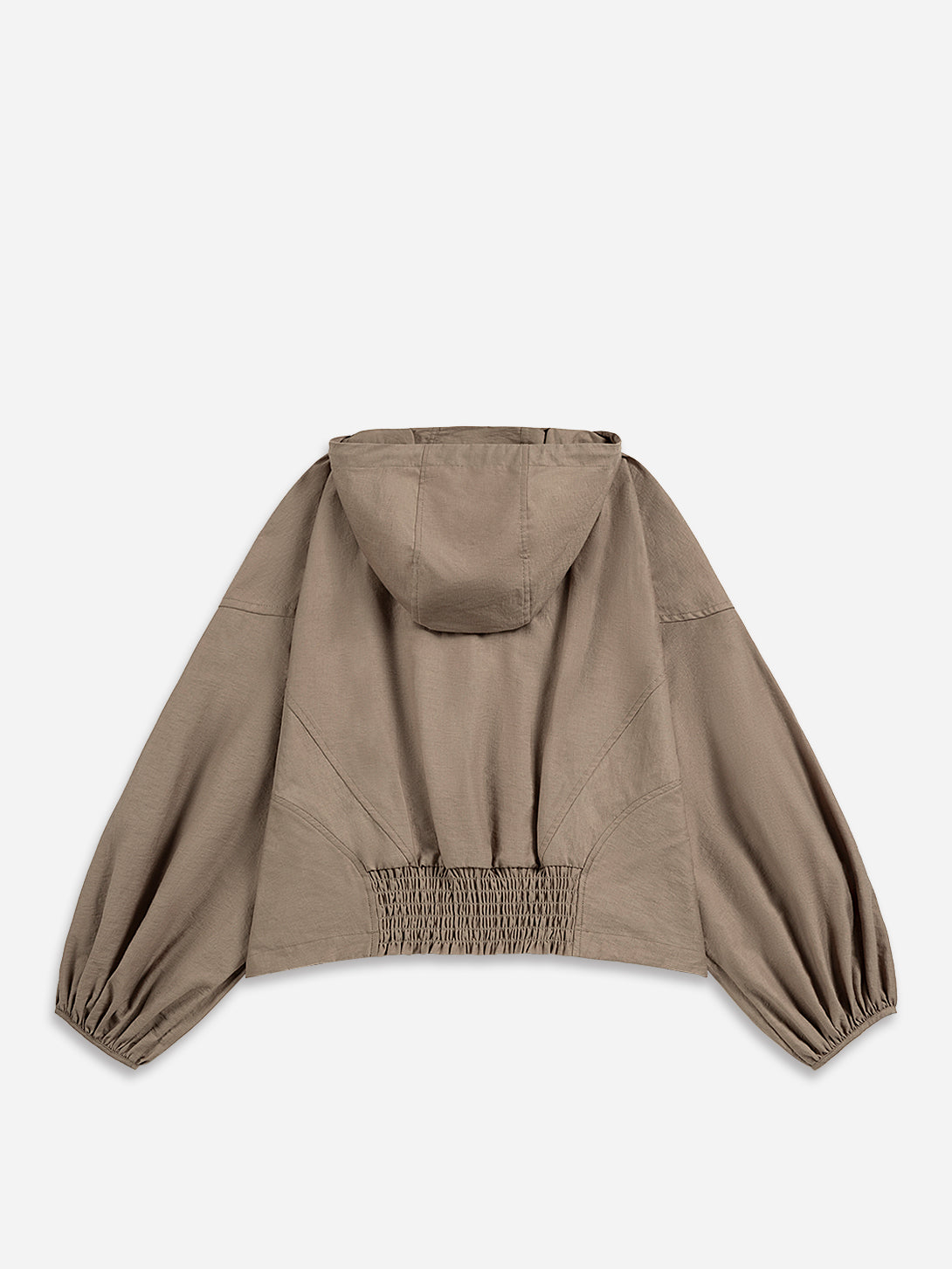 Balloon Sleeve Sheen Jacket