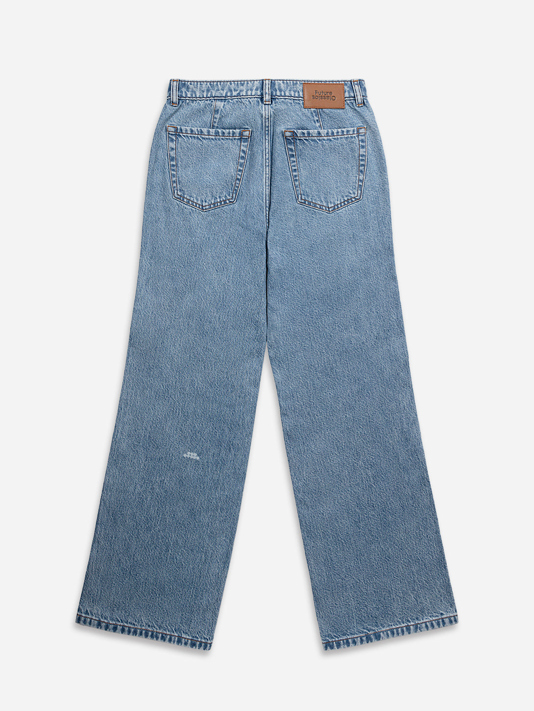 Twisted Panel Jeans