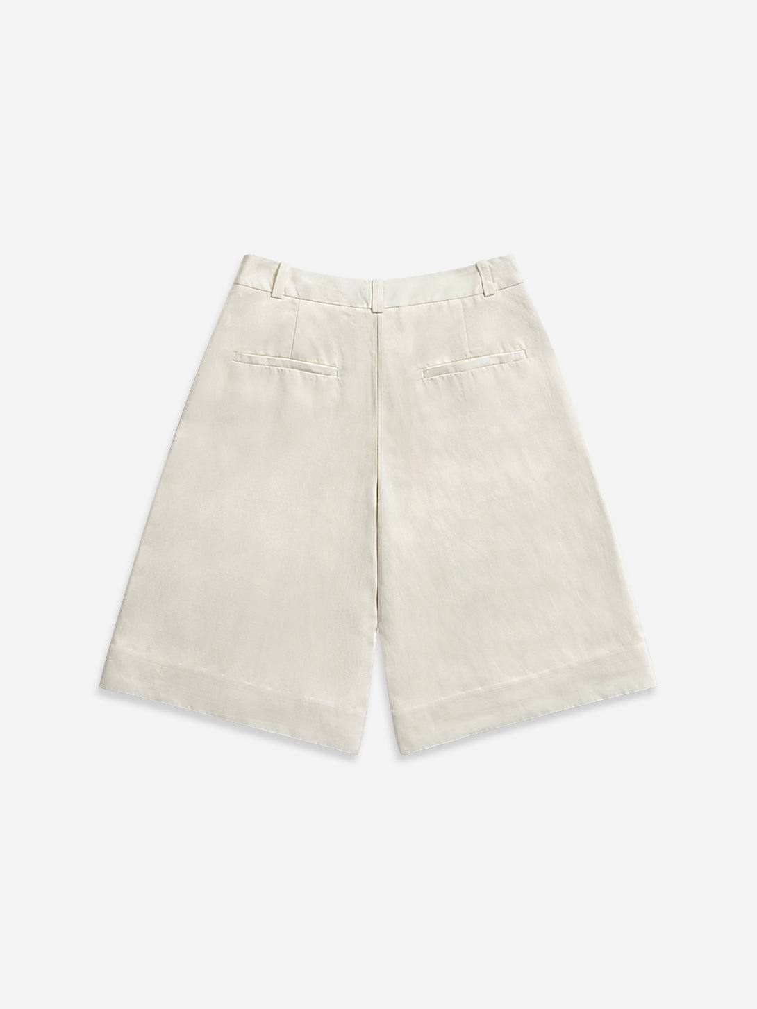 Front Slits Tailored Shorts