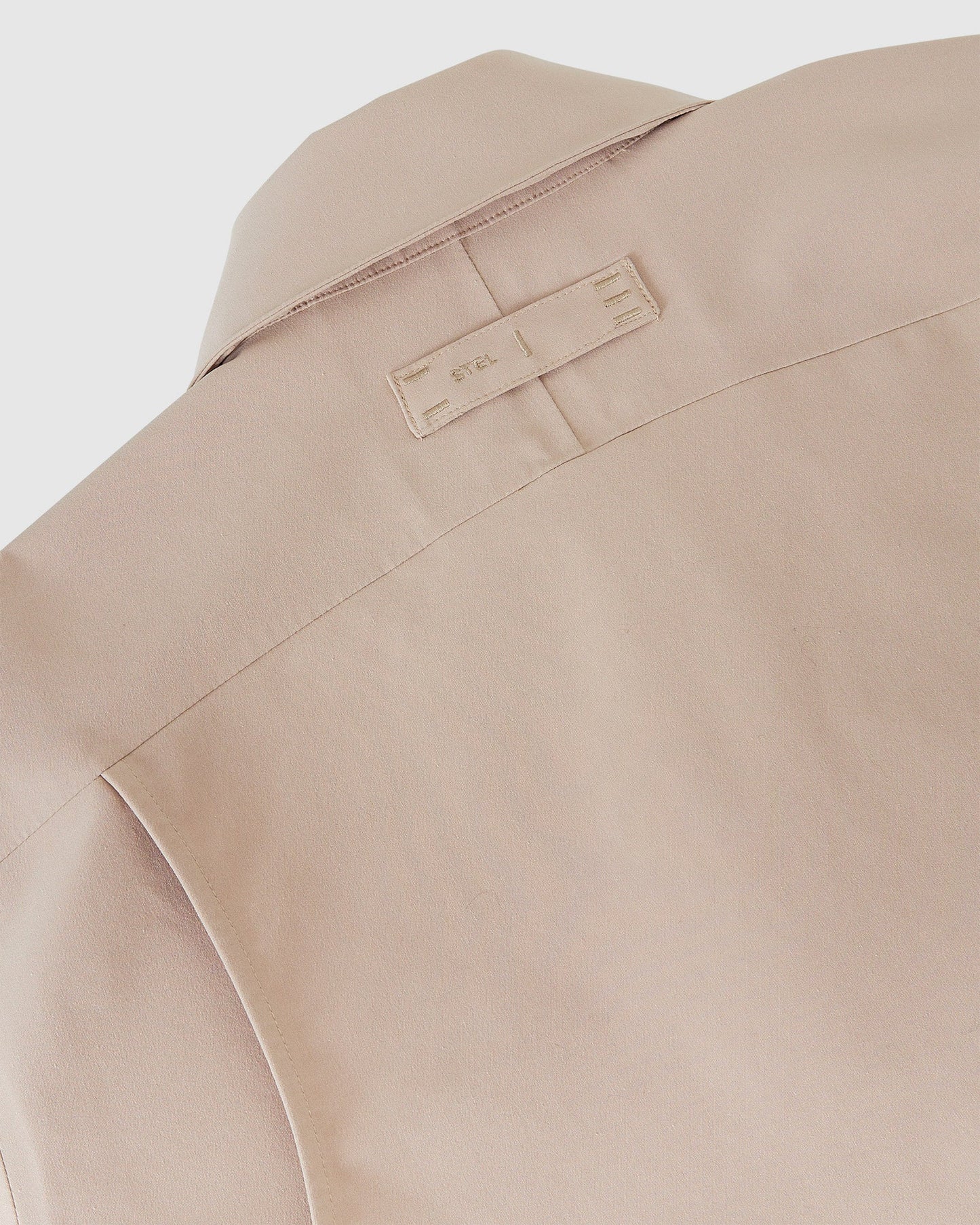 Double Layer Short Trench Coat