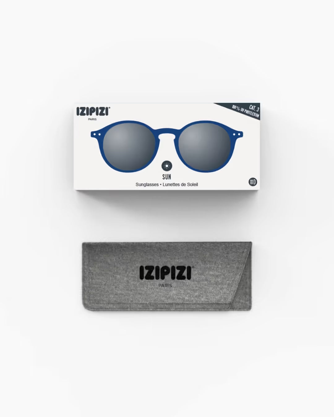 SUN LMS #D Navy Blue Soft Grey Lenses
