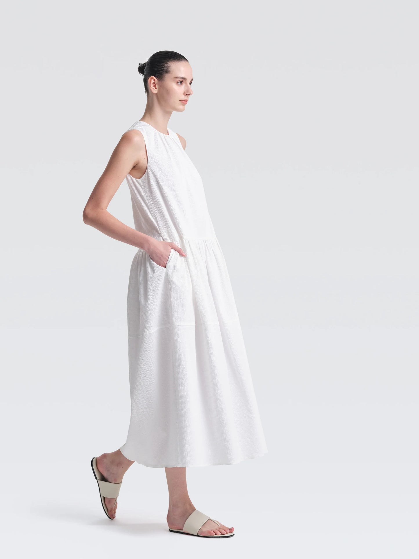 Seersucker "Emma" Dress