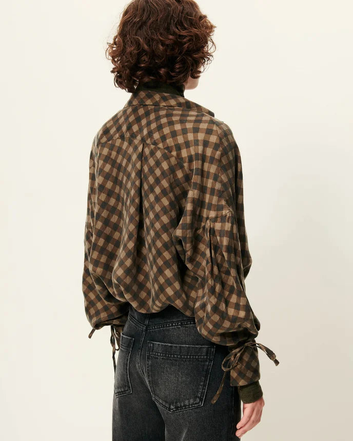 Armanchecks Shirt With Tie Cuffs