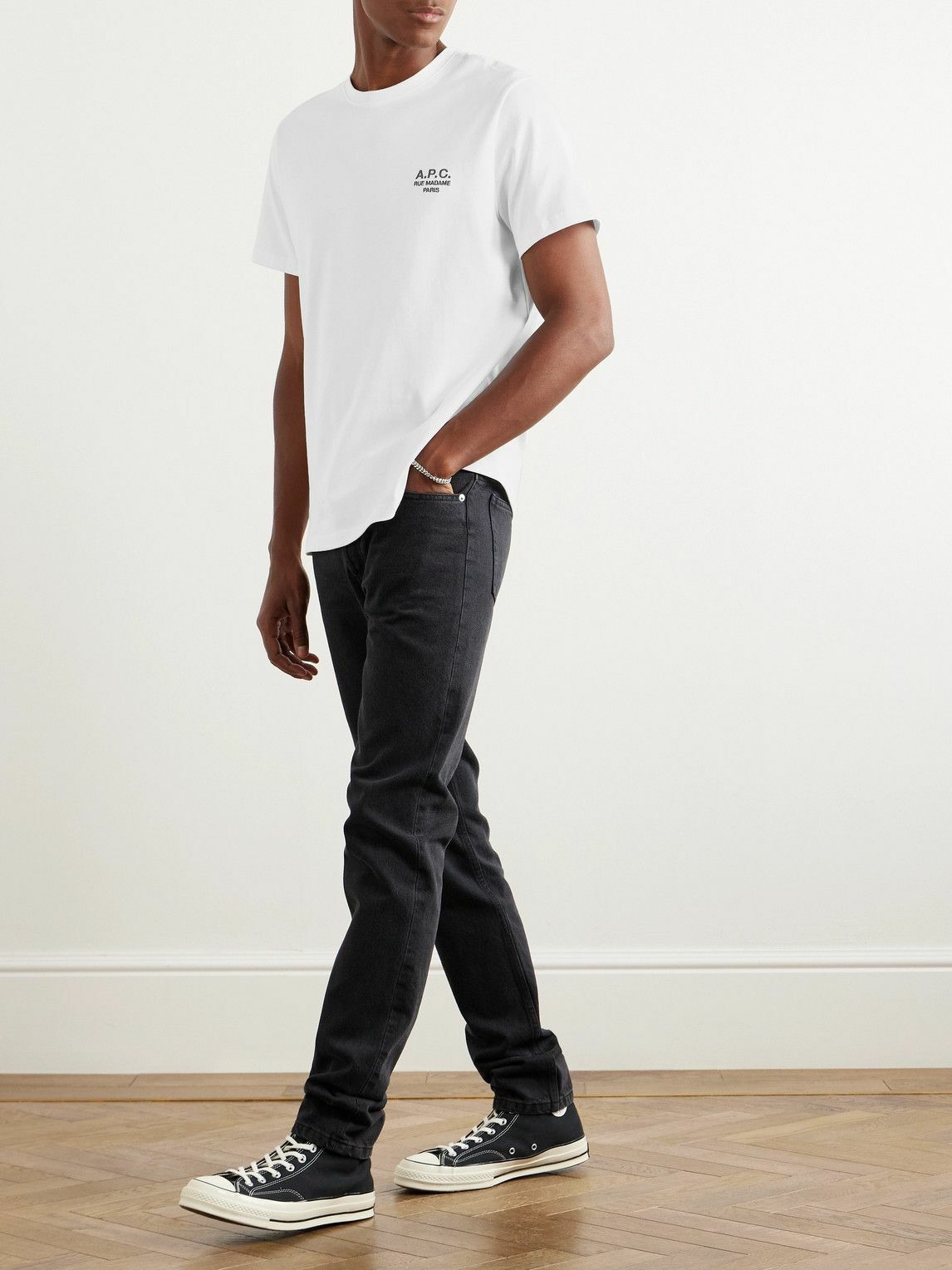 Standard Rue Madame Gots T-Shirt Blanc/Kaki