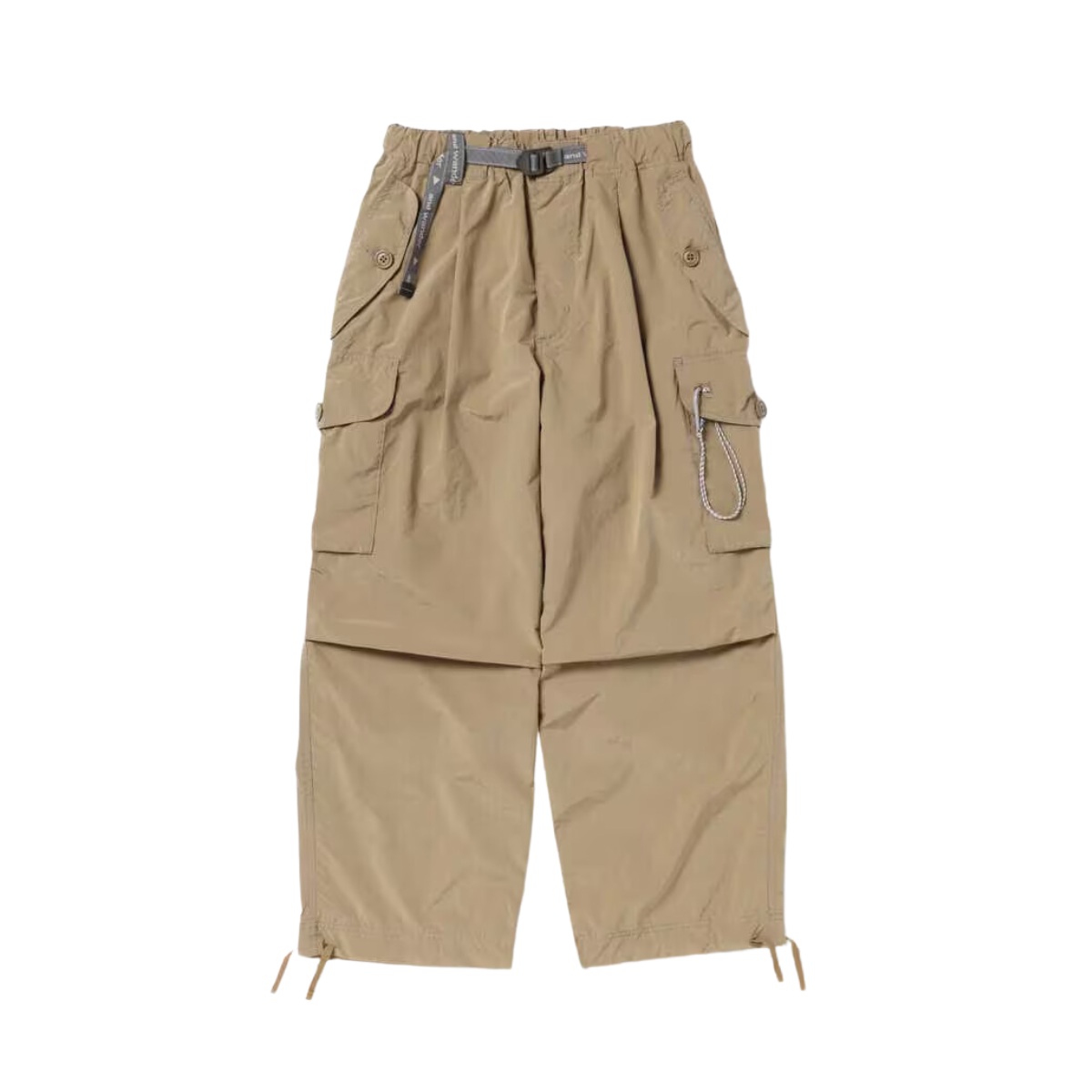 and wander | pants for women - Oversized Cargo Pants Beige (women