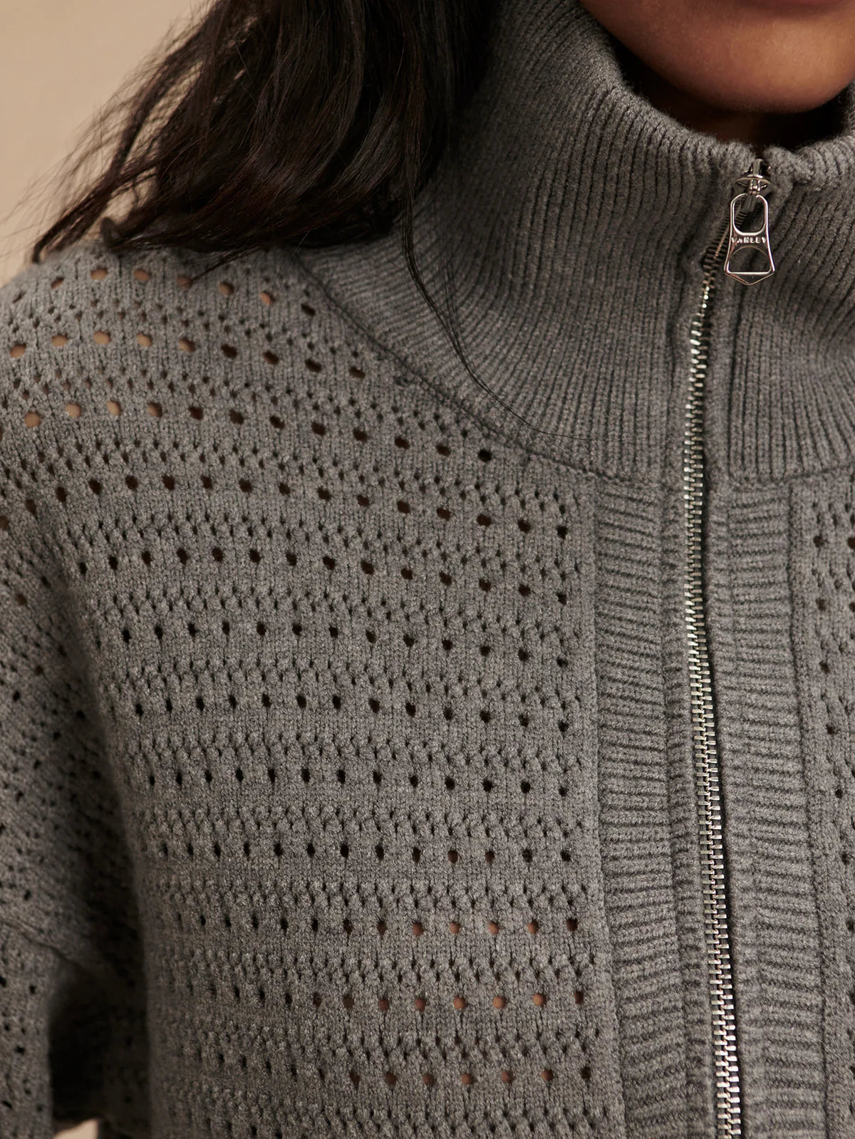 Darla Half Zip Knit