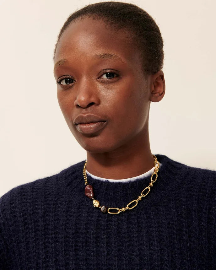 Niova Pearl and Chain Necklace