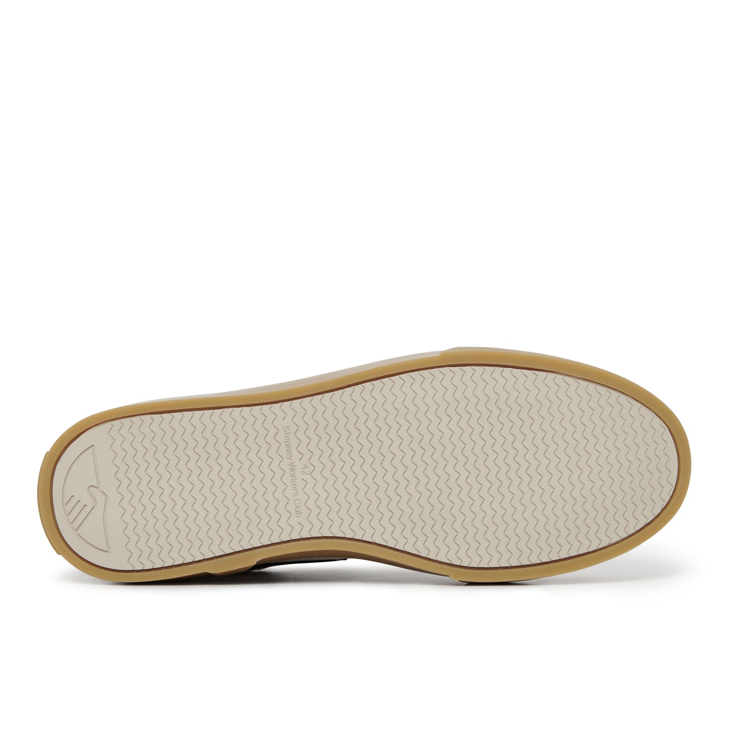 White Gum Pearl S Strike Leather Mix Sneakers (unisex)