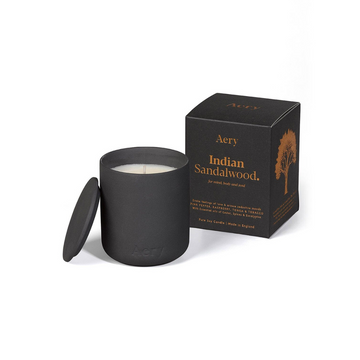 Indian Sandalwood Scented Candle - Pepper Raspberry And Tonka