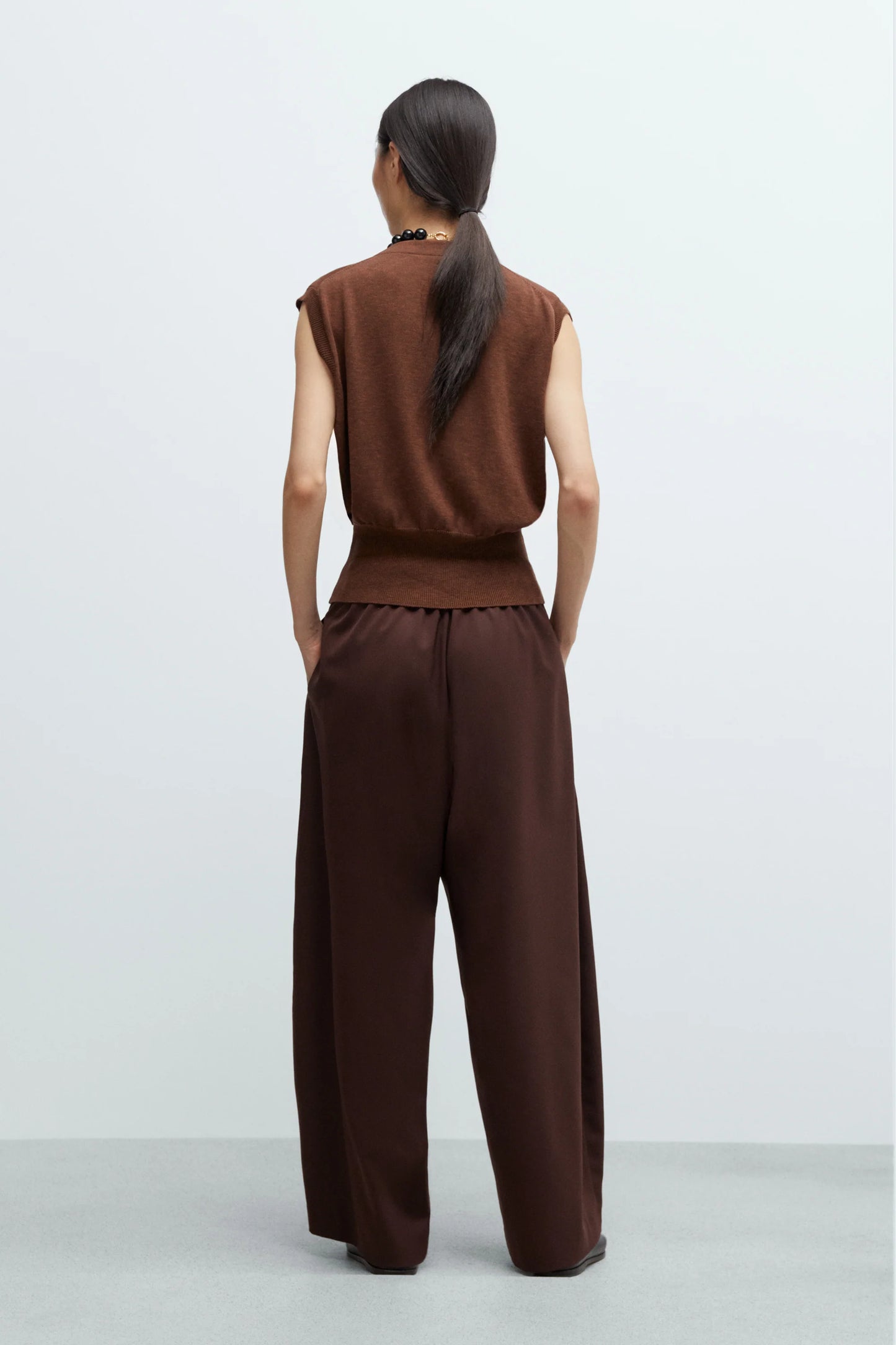 Tailored Crossover Pants