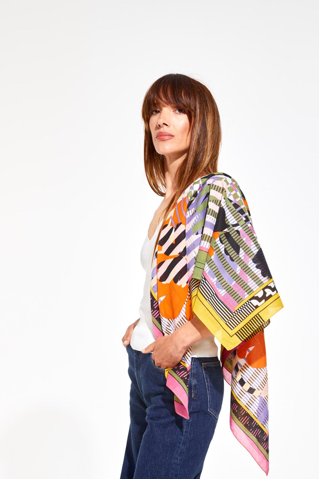 Eden Sun Linen Scarf