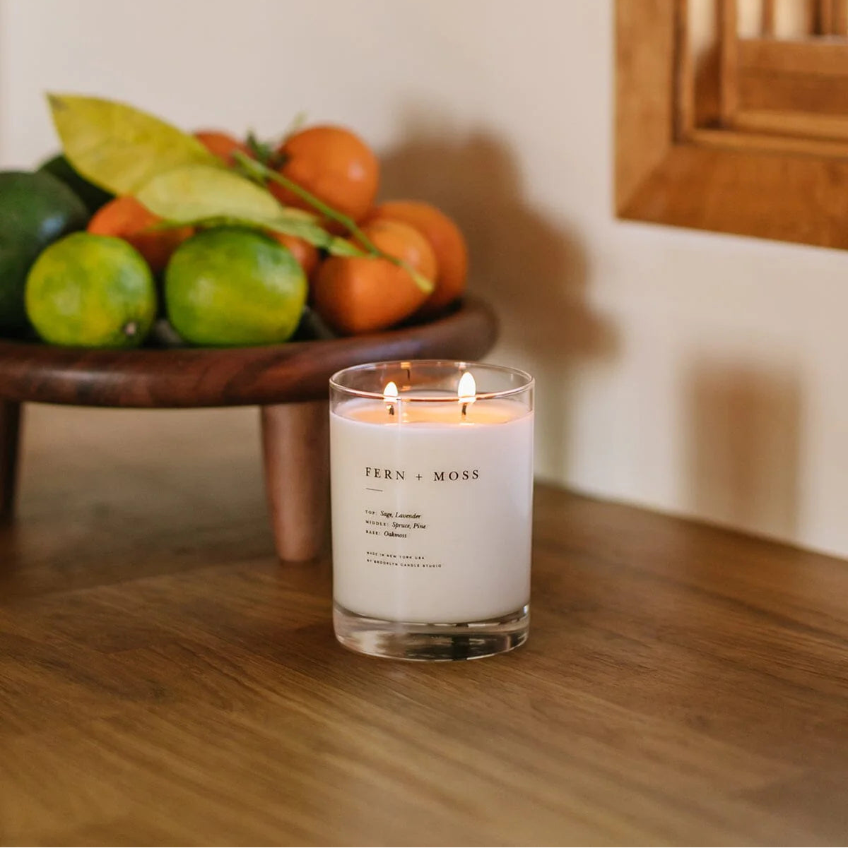 Fern Moss 2 Wick Candle