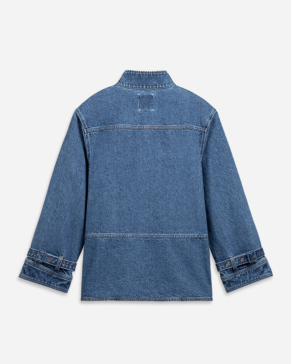 Denim Button-up Tunic