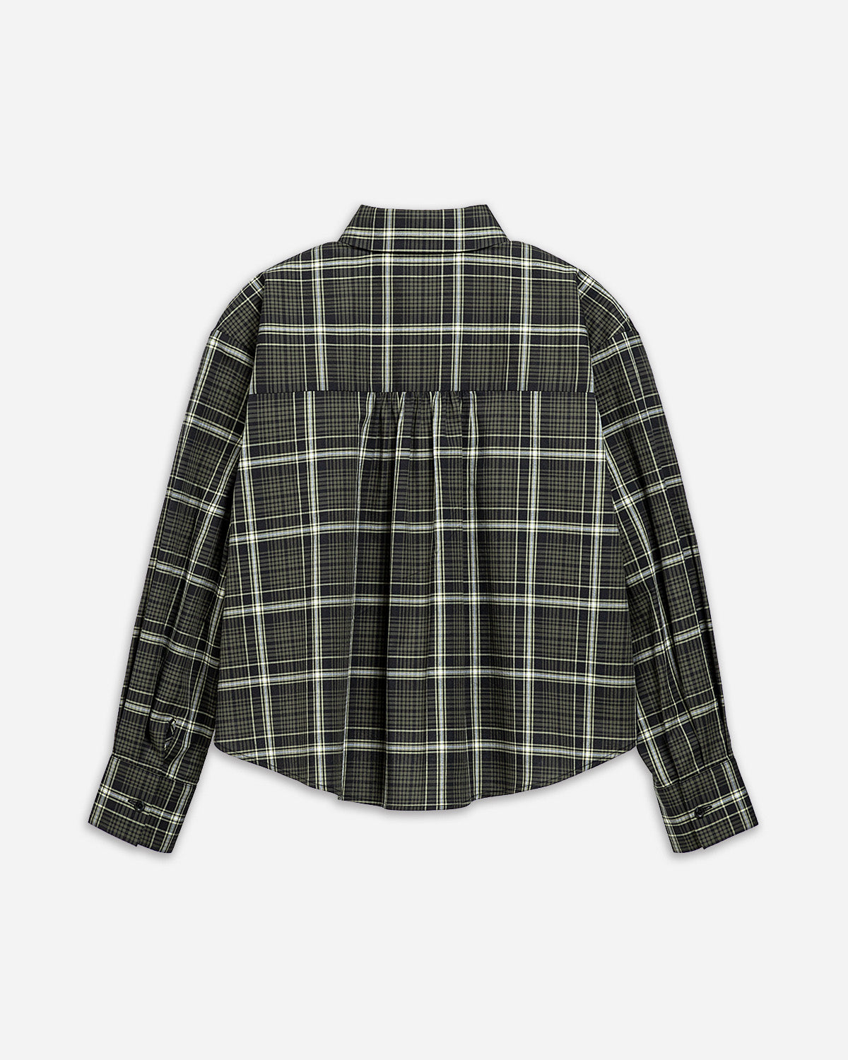 Plaid Flared Shirt