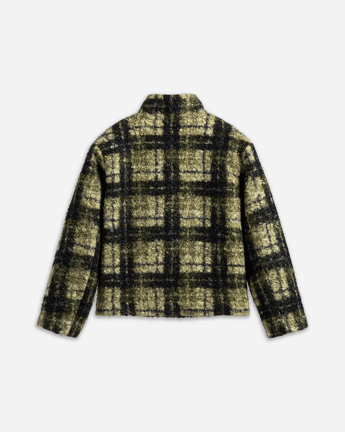 Plaid Teddy Pile Jacket