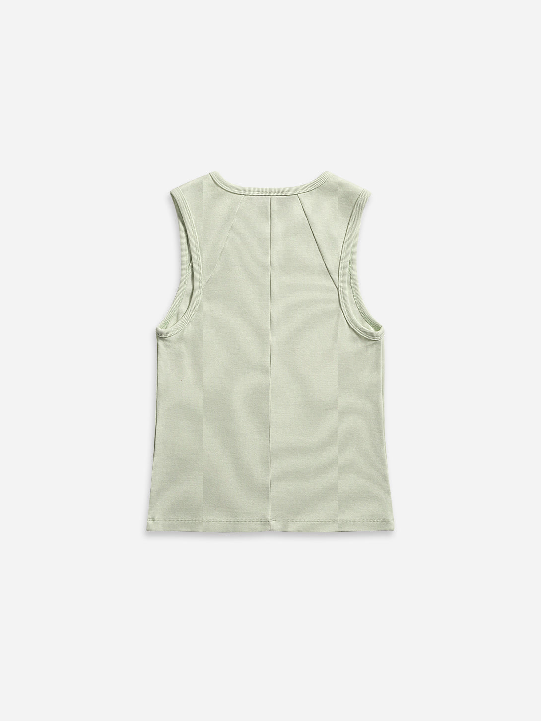 Shoulder Yoked Tank Top