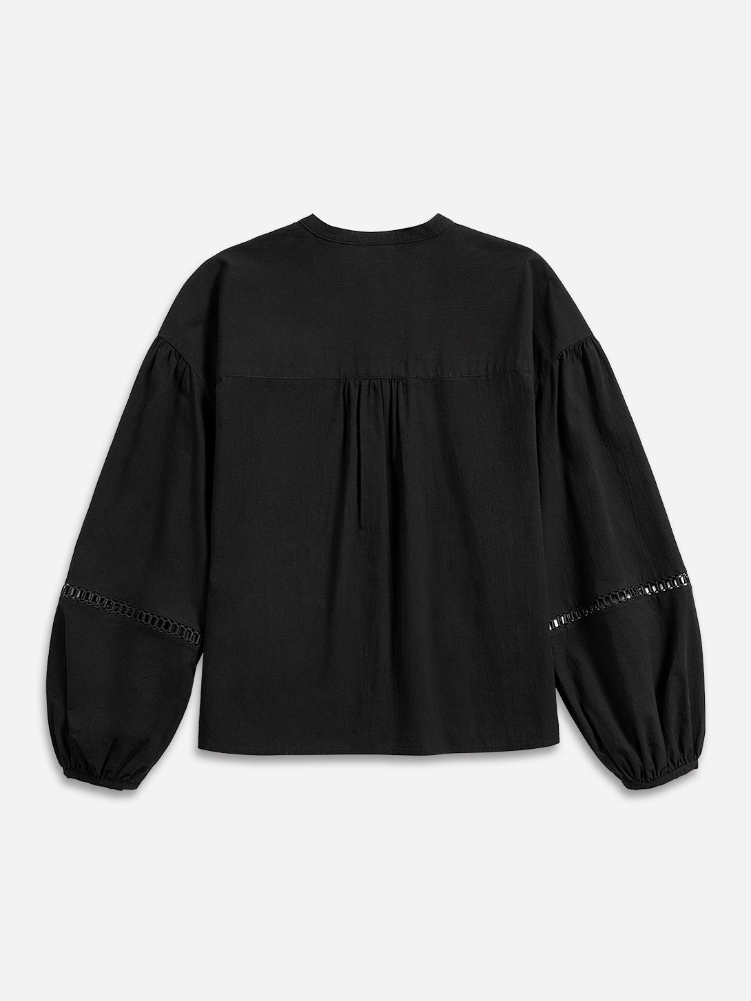 Band Collar Stencils Shirt