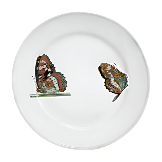 John Two Landed Butterflies Plate