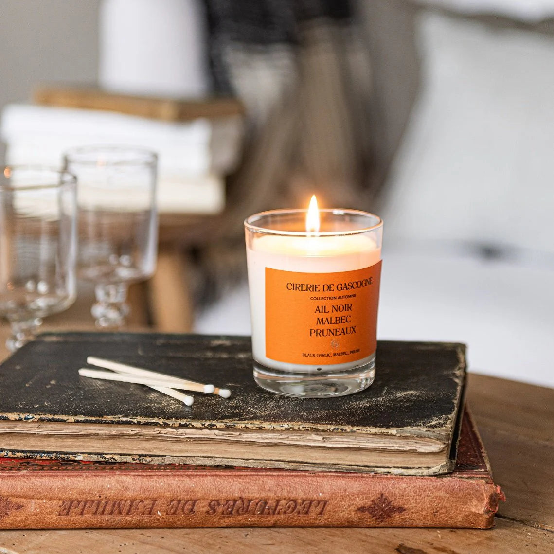 Black Garlic-Prune-Malbec-Candles 180 gr