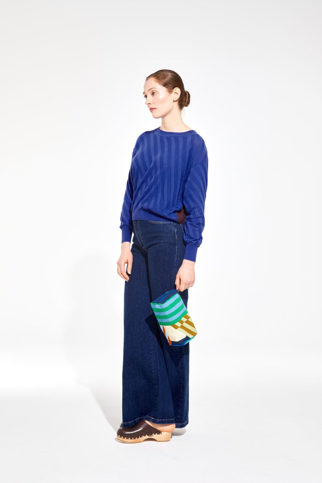 Elba Shibuya Blue Travel Pouch