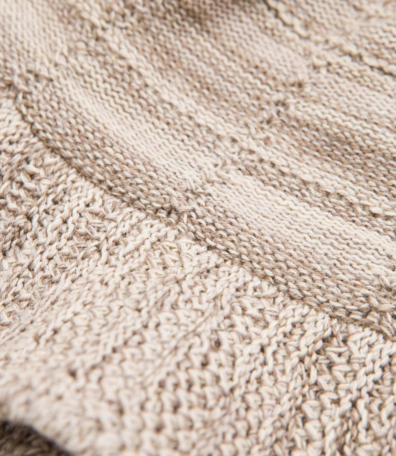 Touching Bass Hat Taupe/Ecru