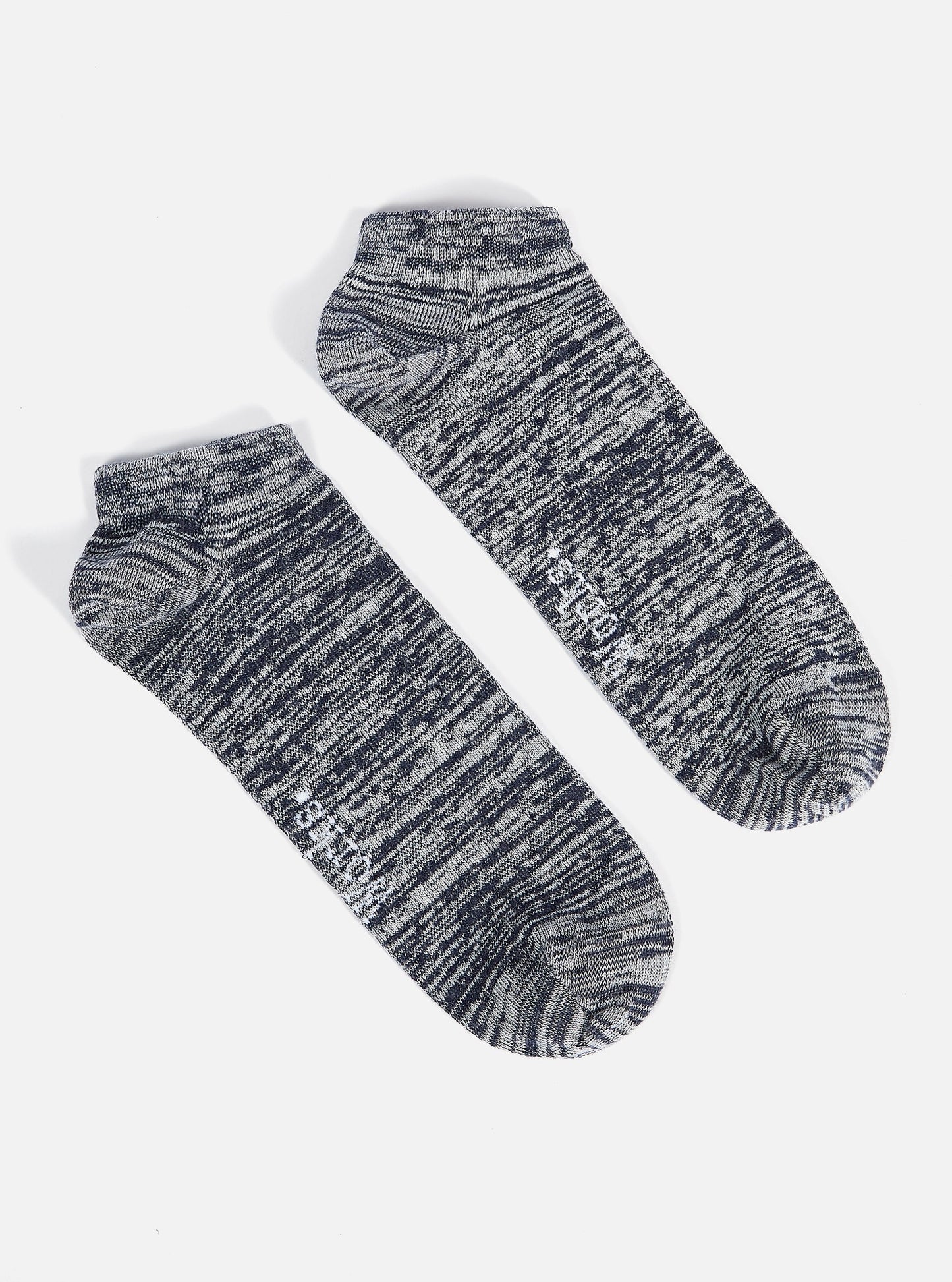 Navy Ankle Slub Sock