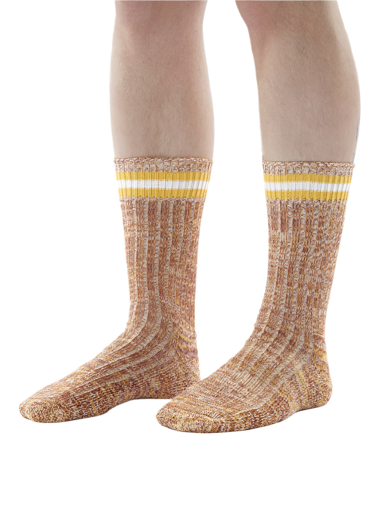 Yellow Everyday Stripe Sock