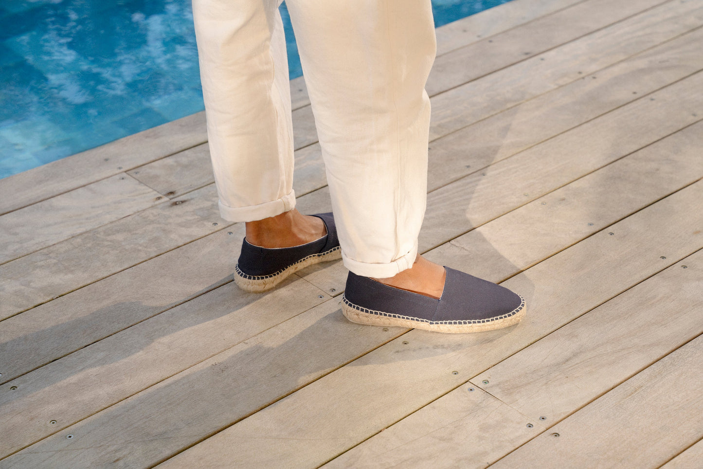 Anitz Navy Espadrille/Sandal (men)