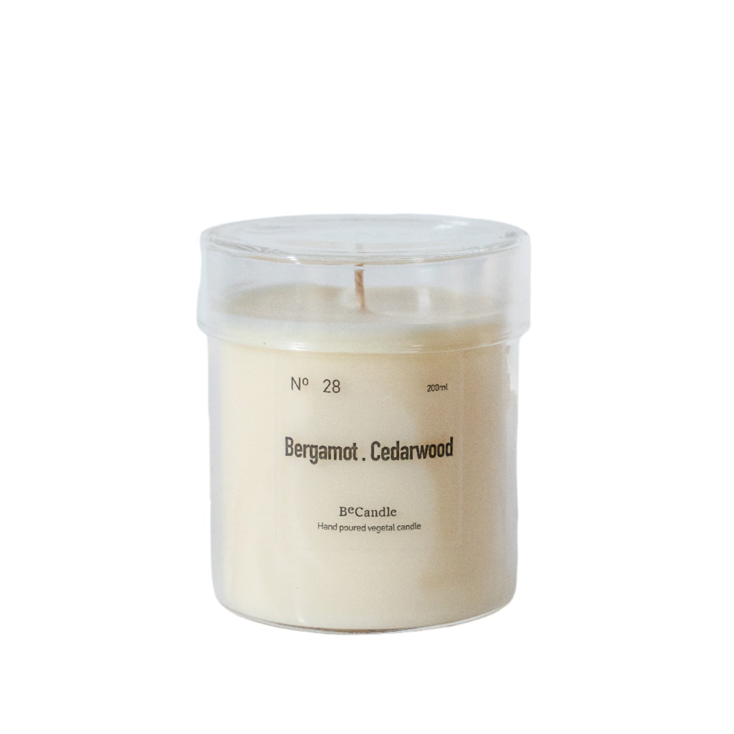 Bergamot Cedarwood Scented Candle 200ml