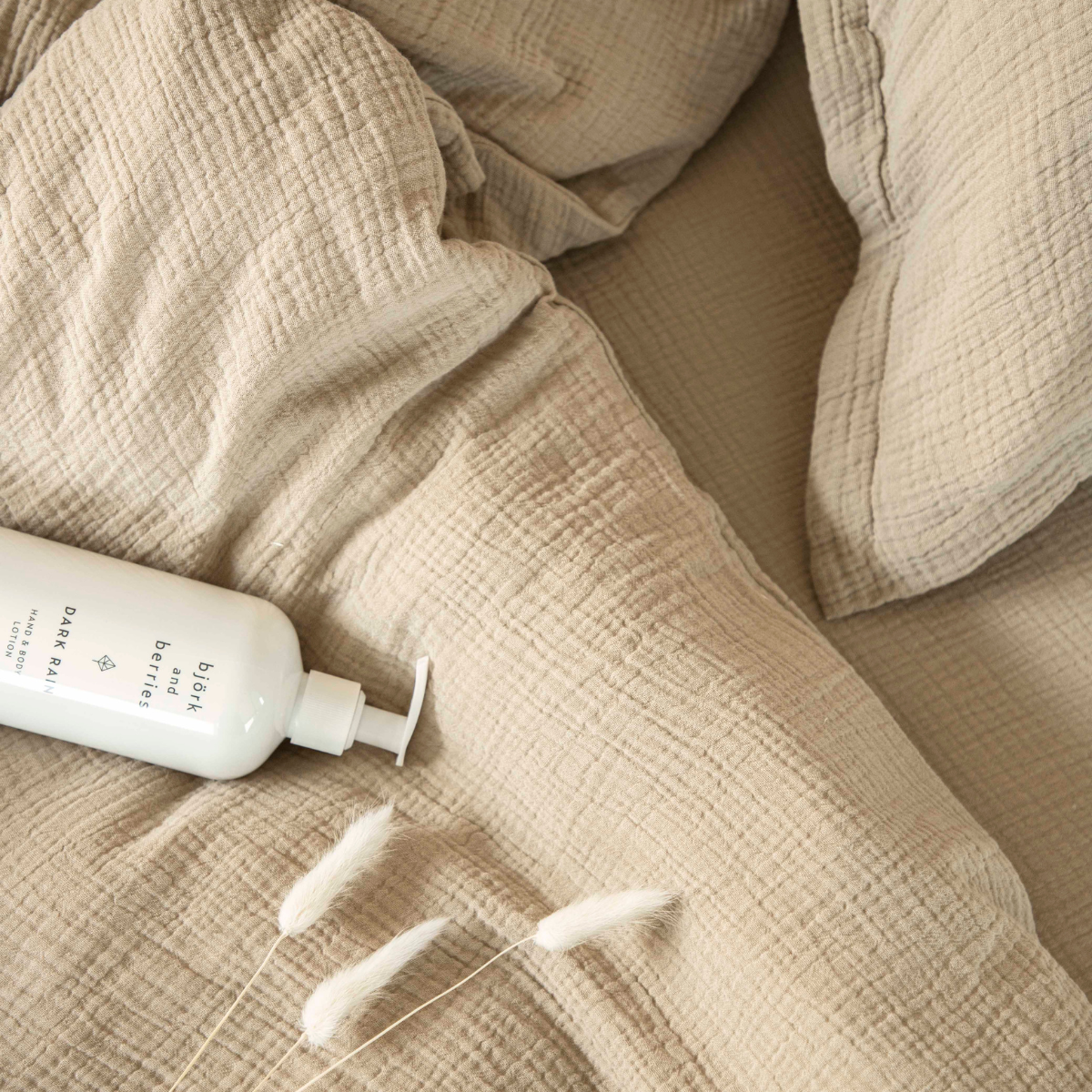 Cloud Busting Pillowcase Set - Sand