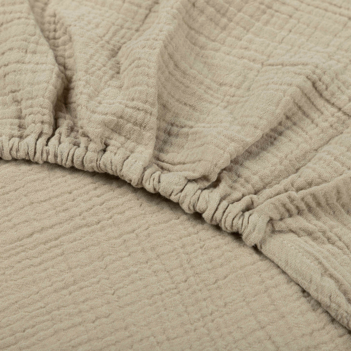 Cloud Busting Sheet Set - Sand (King Size Bed)