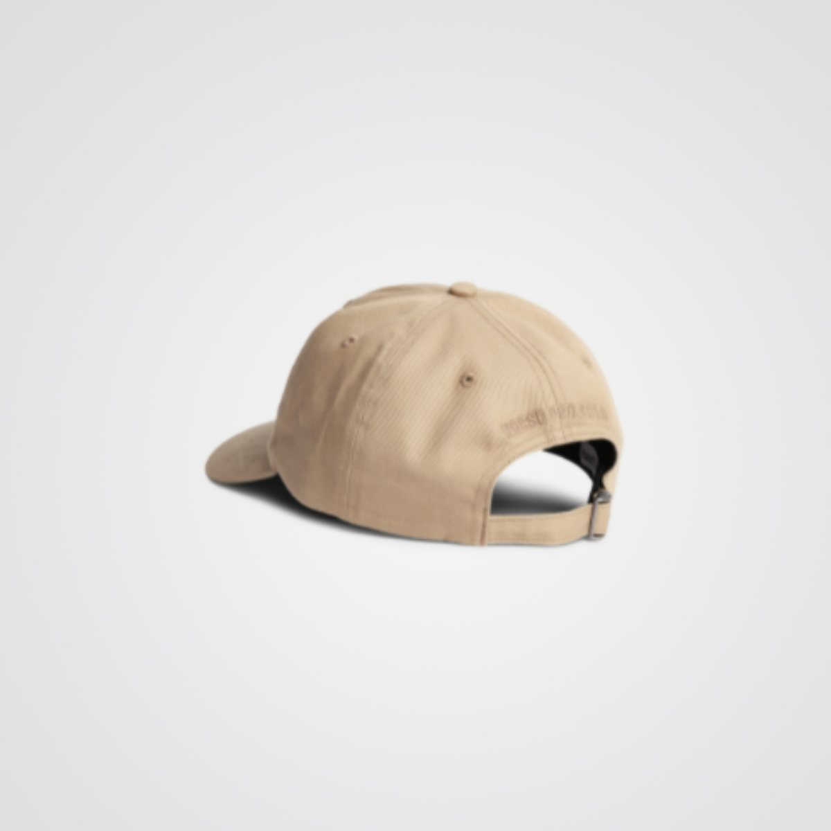 Utility Khaki Chainstitch Logo Twill Cap