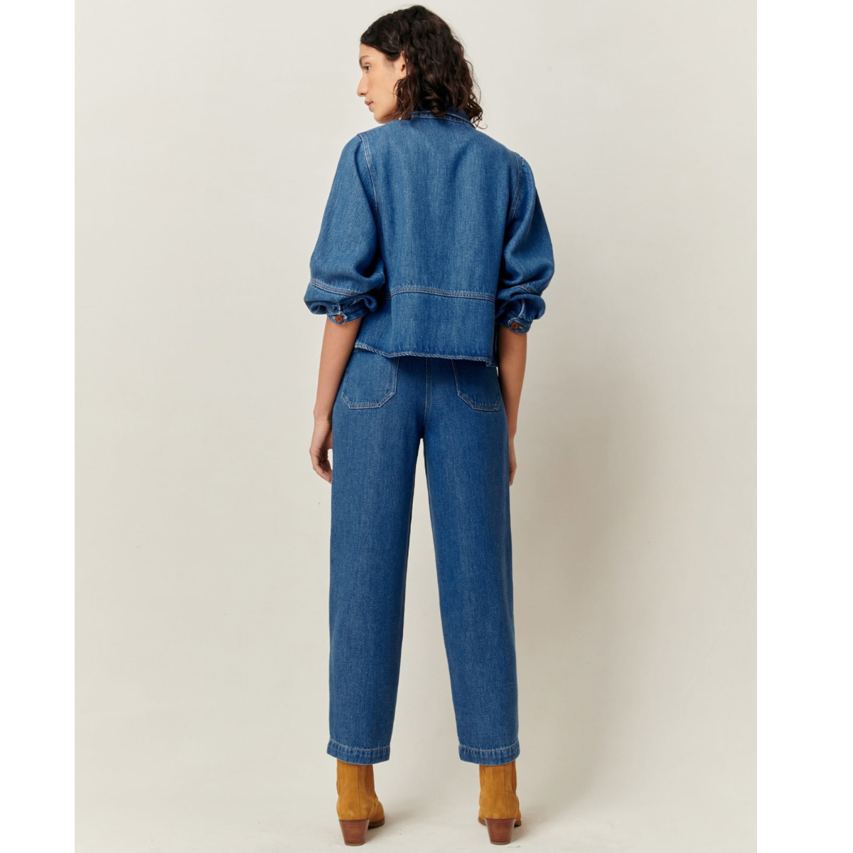 Denim Blue Leone Chemise