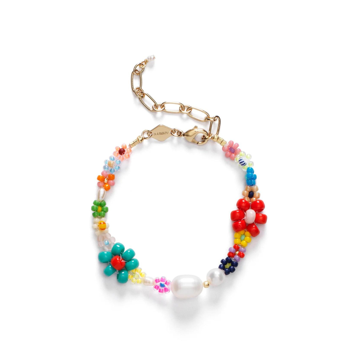 Gold Mexi Flower Bracelet