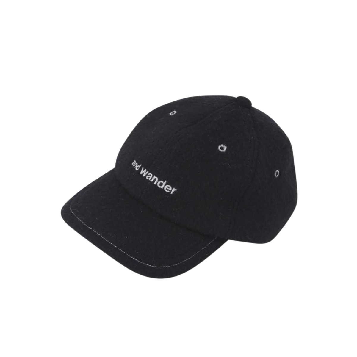 Wool Melton Cap Black